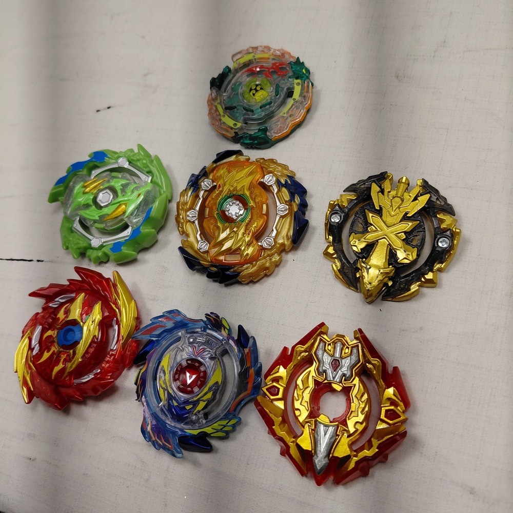 Hasbro Beyblade Burst Energy Layer Lot 7pc Valtryek Spryzen Xcalius Luinor Mixed - Picture 4 of 8
